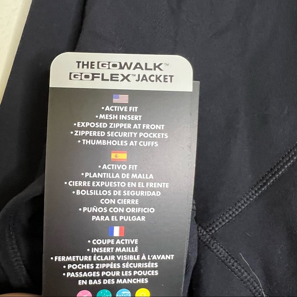 Skechers Women's GO Walk Yoga Jacket, Bold Black, XL - Picture 12 of 14